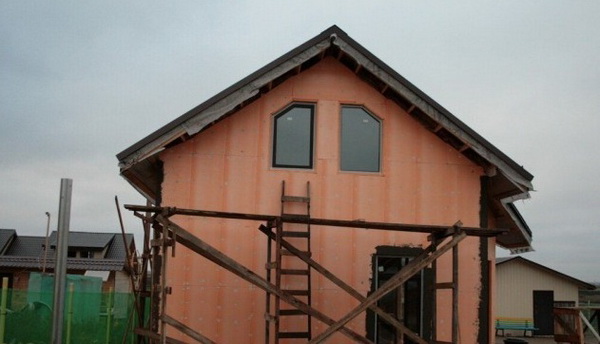 Утепление деревянного дома пеноплексом 4