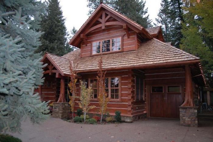 деревянные дома из кедра