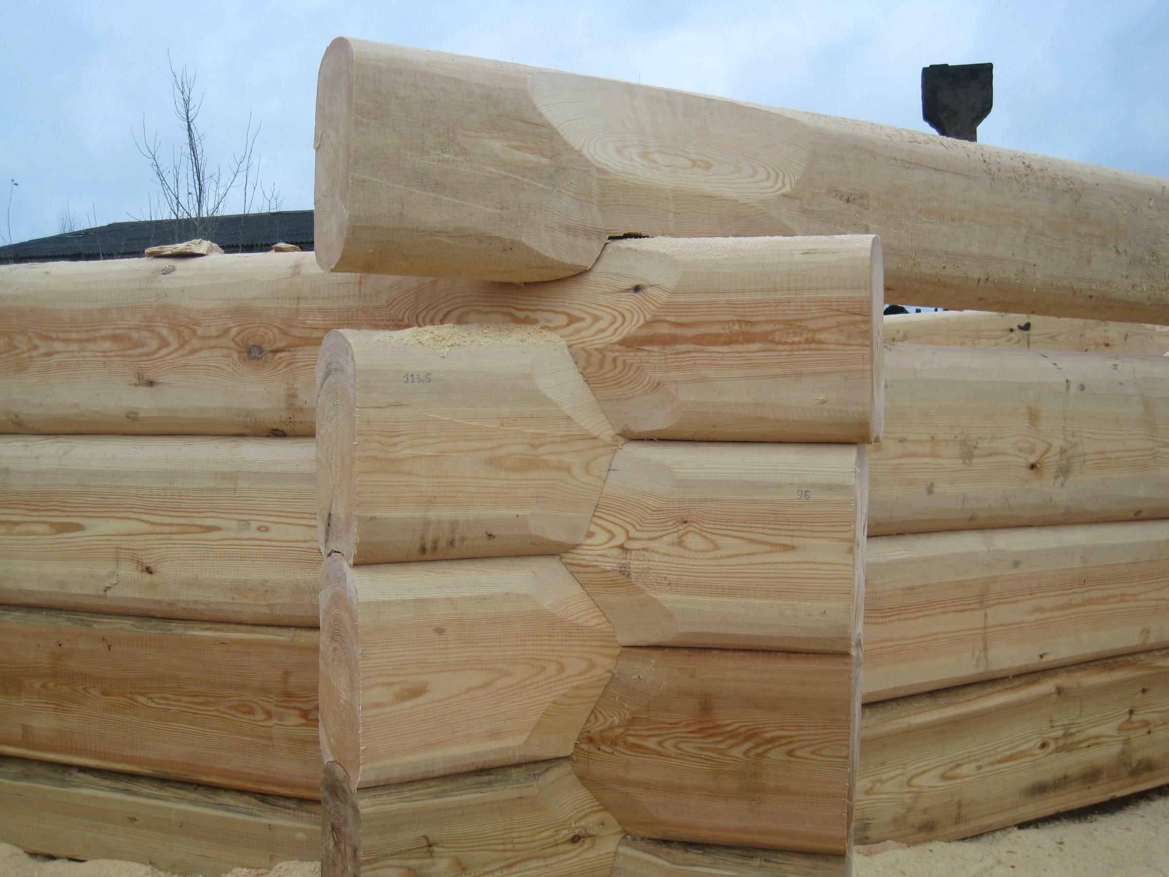 Норвежский лафет – высушенное и обработанное особым образом дерево